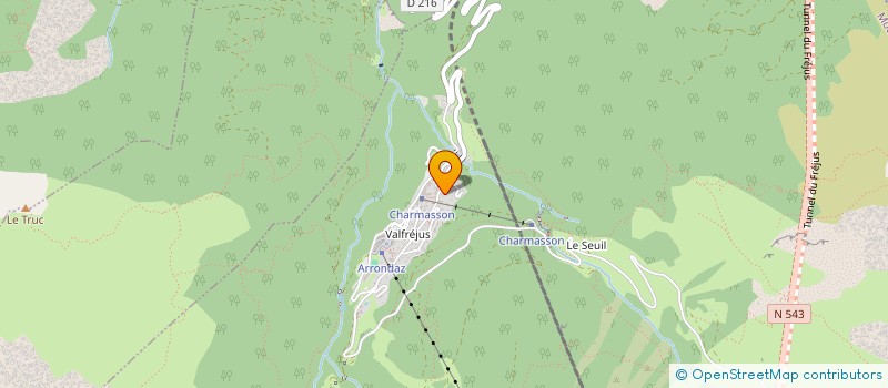 localisation de l'entreprise MONSIEUR PHILIPPE BOUILLANNE  MODANE