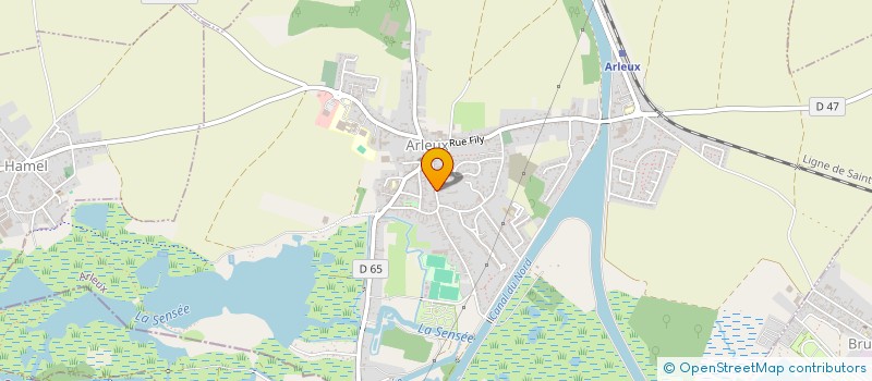 localisation de l'entreprise MONSIEUR PHILIPPE BOUILLET  ARLEUX