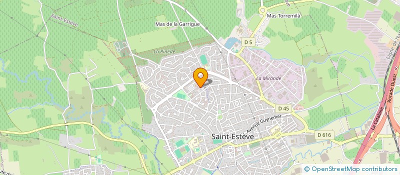 localisation de l'entreprise MONSIEUR PHILIPPE BOUILLON à SAINT-ESTEVE