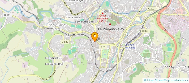 localisation de l'entreprise MONSIEUR PHILIPPE BOULAGNON à LE PUY-EN-VELAY