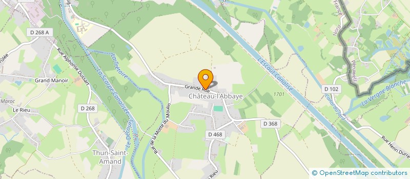 localisation de l'entreprise MONSIEUR PHILIPPE BOULANGEOT  CHATEAU-L'ABBAYE