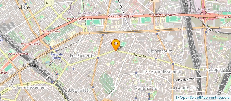 localisation de l'entreprise MONSIEUR PHILIPPE BOULANGER  PARIS