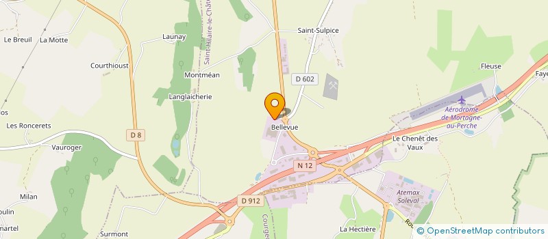 localisation de l'entreprise MONSIEUR PHILIPPE BOULAY à SAINT-LANGIS-LES-MORTAGNE