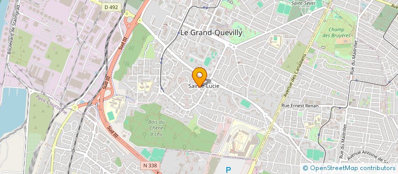 localisation de l'entreprise MONSIEUR PHILIPPE BOULET  LE GRAND-QUEVILLY