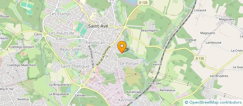 localisation de l'entreprise MONSIEUR PHILIPPE BOULEZ  SAINT-AVE