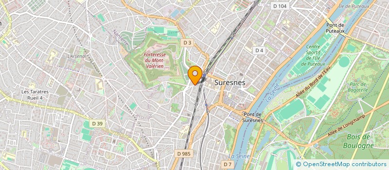 localisation de l'entreprise MONSIEUR PHILIPPE BOULOGNE à SURESNES