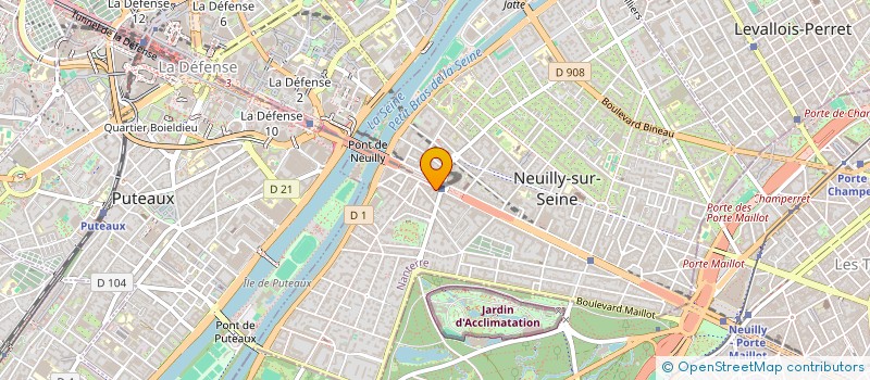 localisation de l'entreprise MONSIEUR PHILIPPE BOUMENDIL à NEUILLY-SUR-SEINE