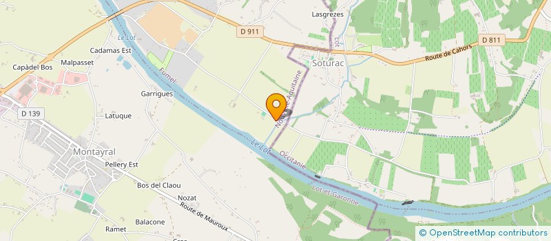 localisation de l'entreprise MONSIEUR PHILIPPE BOUQUET  FUMEL