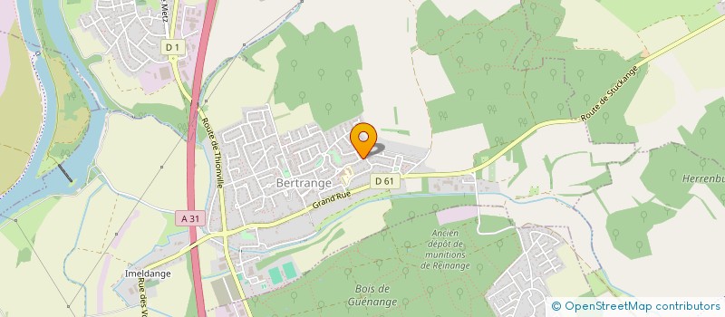 localisation de l'entreprise MONSIEUR PHILIPPE BOUR  BERTRANGE