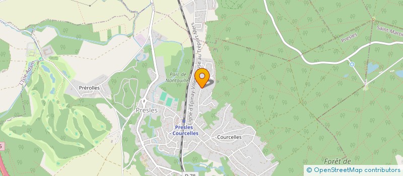 localisation de l'entreprise MONSIEUR PHILIPPE BOURA  PRESLES