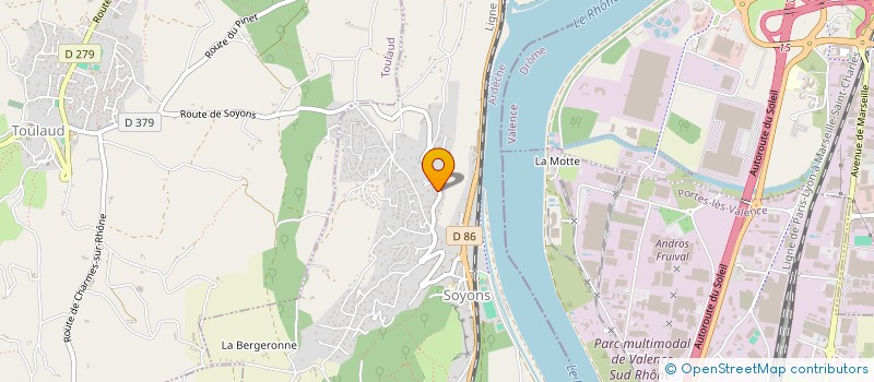 localisation de l'entreprise MONSIEUR PHILIPPE BOURCY  SOYONS