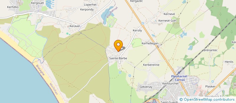 localisation de l'entreprise MONSIEUR PHILIPPE BOURDAIS  PLOUHARNEL