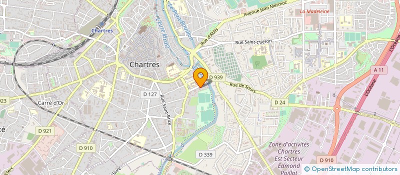 localisation de l'entreprise MONSIEUR PHILIPPE BOURGAIN à CHARTRES