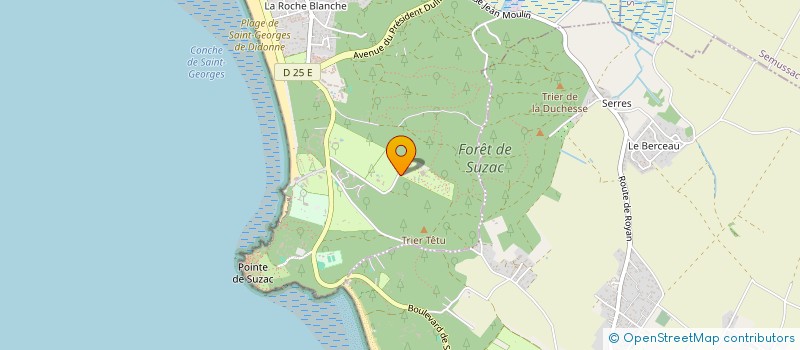 localisation de l'entreprise MONSIEUR PHILIPPE BOURGEOIS  SAINT-GEORGES-DE-DIDONNE