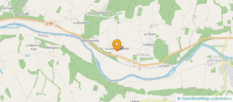 localisation de l'entreprise MONSIEUR PHILIPPE BOURGEOIS à CHITRAY