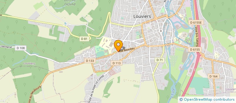 localisation de l'entreprise MONSIEUR PHILIPPE BOURGET à LOUVIERS