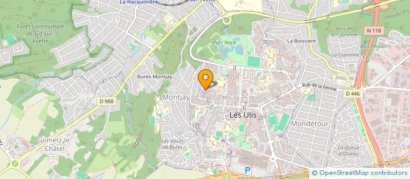 localisation de l'entreprise MONSIEUR PHILIPPE BOURGOGNE  LES ULIS