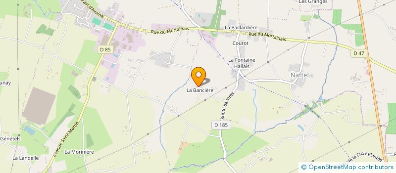 localisation de l'entreprise MONSIEUR PHILIPPE BOURGUENOLLE  ISIGNY-LE-BUAT