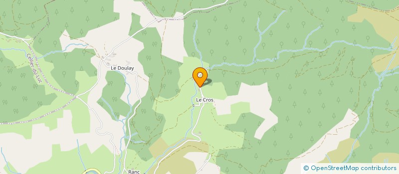 localisation de l'entreprise MONSIEUR PHILIPPE BOURRET  SAINT-ETIENNE-DE-LUGDARES