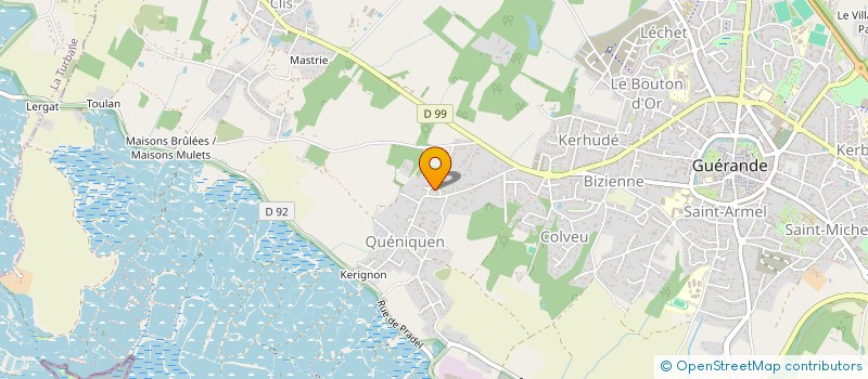 localisation de l'entreprise MONSIEUR PHILIPPE BOURSE à GUERANDE