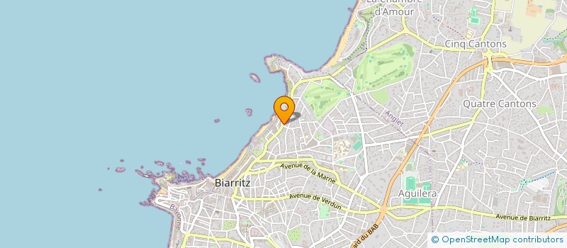 localisation de l'entreprise MONSIEUR PHILIPPE BOURSEILLER à BIARRITZ