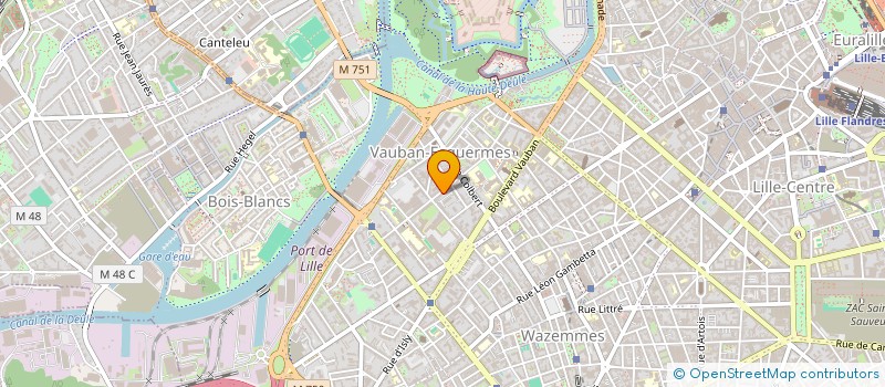 localisation de l'entreprise MONSIEUR PHILIPPE BOURSIN à LILLE