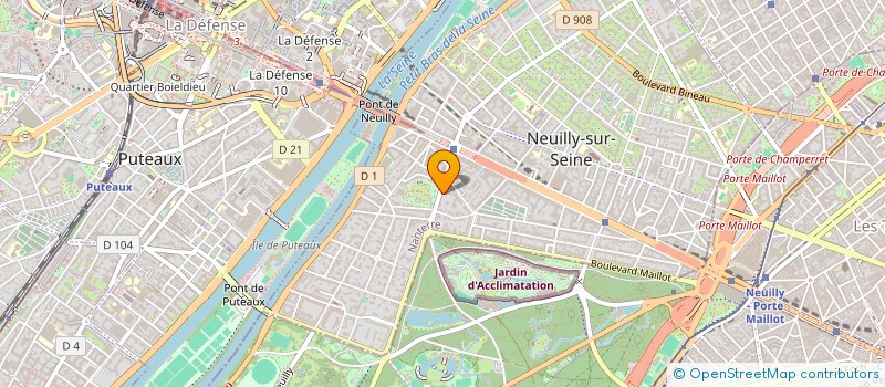 localisation de l'entreprise MONSIEUR PHILIPPE BOUTELIER à NEUILLY-SUR-SEINE