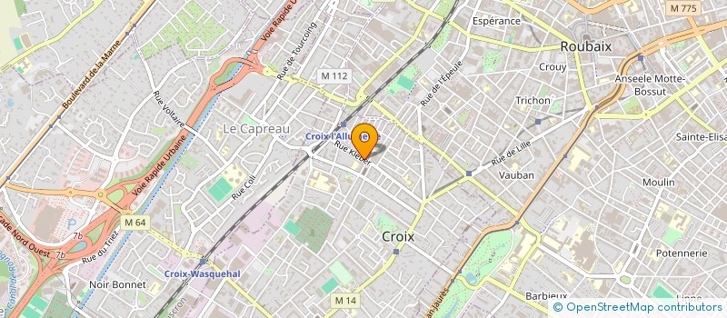 localisation de l'entreprise MONSIEUR PHILIPPE BOUTEMY à CROIX