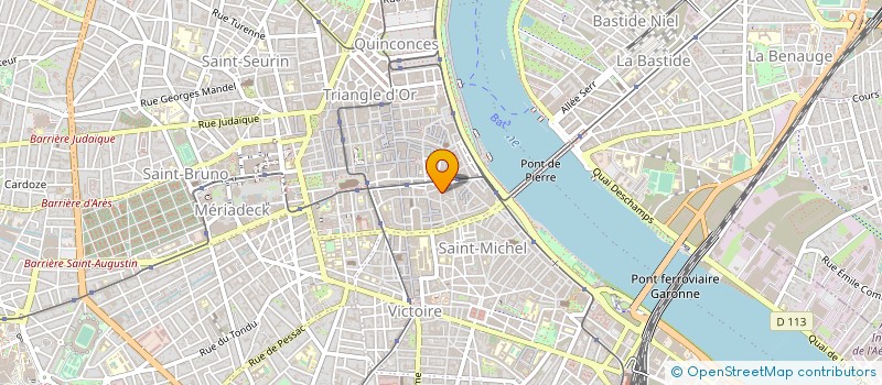 localisation de l'entreprise MONSIEUR PHILIPPE BOUTHIER à BORDEAUX