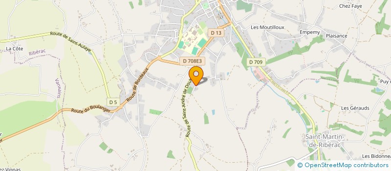 localisation de l'entreprise MONSIEUR PHILIPPE BOUTHONNIER  VANXAINS