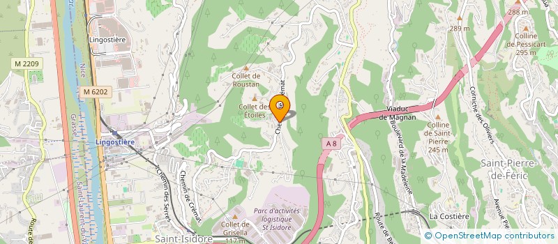 localisation de l'entreprise MONSIEUR PHILIPPE BOUTY  NICE