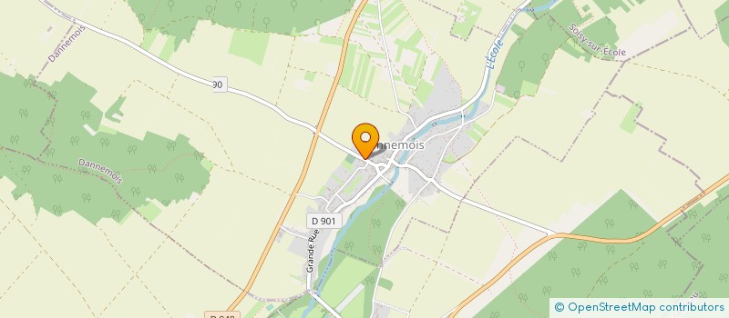 localisation de l'entreprise MONSIEUR PHILIPPE BOUVERET à DANNEMOIS
