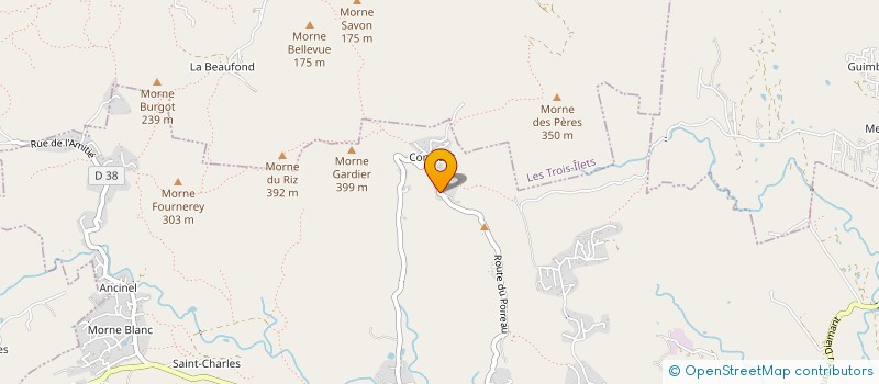 localisation de l'entreprise MONSIEUR PHILIPPE BOUVERET  LE DIAMANT