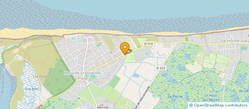 localisation de l'entreprise MONSIEUR PHILIPPE BOUVIER à TROUVILLE-SUR-MER