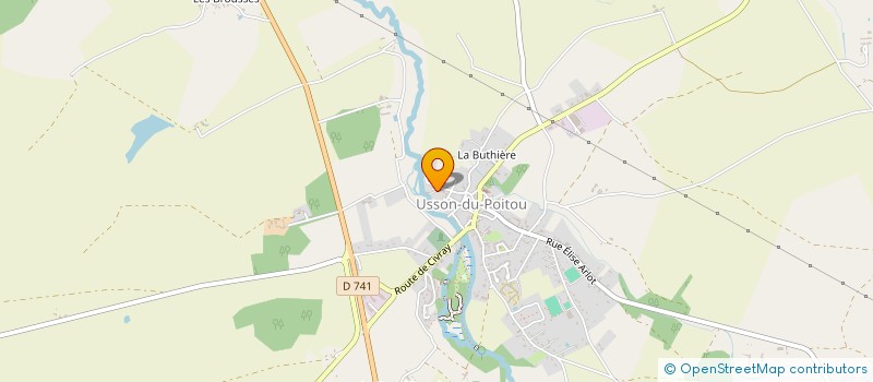 localisation de l'entreprise MONSIEUR PHILIPPE BOUX à USSON-DU-POITOU
