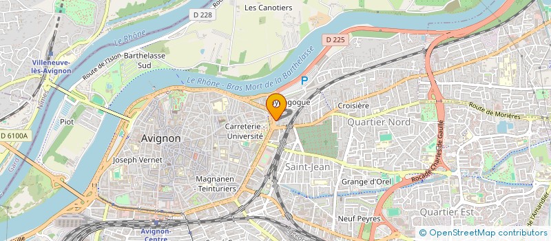 localisation de l'entreprise MONSIEUR PHILIPPE BOUZIGES  AVIGNON