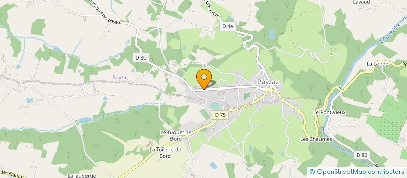 localisation de l'entreprise MONSIEUR PHILIPPE BOUZONIE  PAYZAC