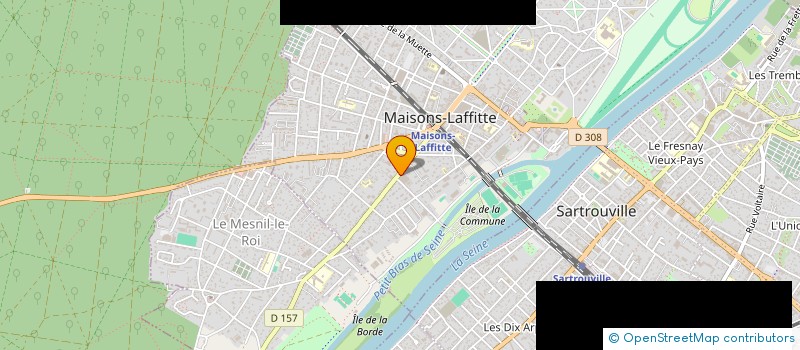 localisation de l'entreprise MONSIEUR PHILIPPE BOYAULT à MAISONS-LAFFITTE