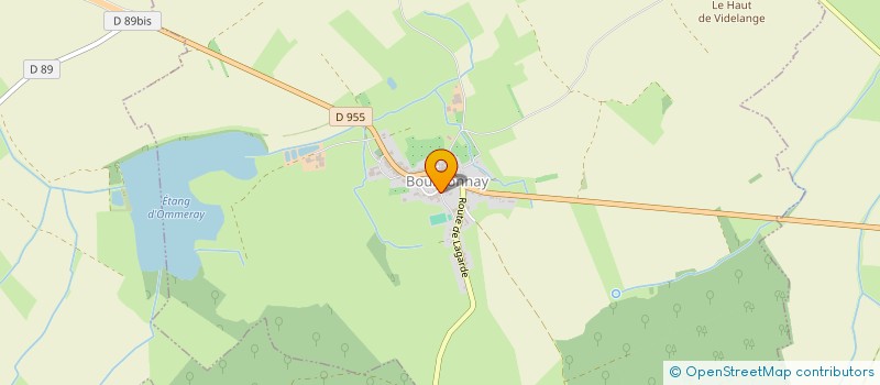 localisation de l'entreprise MONSIEUR PHILIPPE BOYAUX  BOURDONNAY