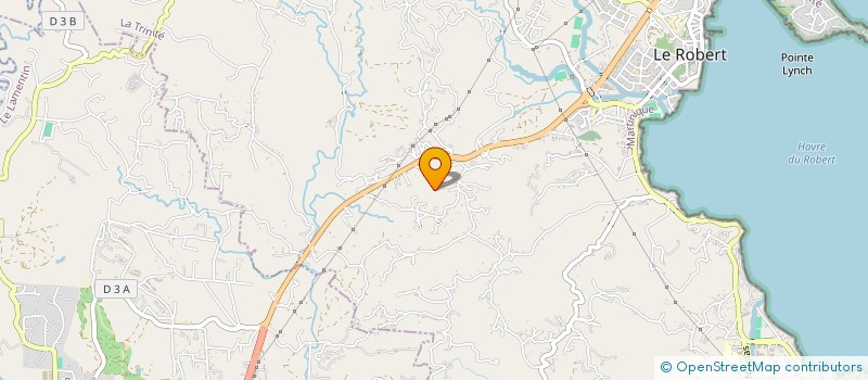 localisation de l'entreprise MONSIEUR PHILIPPE BOYER  LE ROBERT