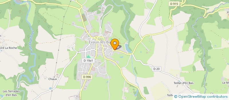 localisation de l'entreprise MONSIEUR PHILIPPE BOYER  EVAUX-LES-BAINS