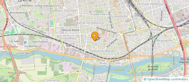 localisation de l'entreprise MONSIEUR PHILIPPE BOYER  TOURS