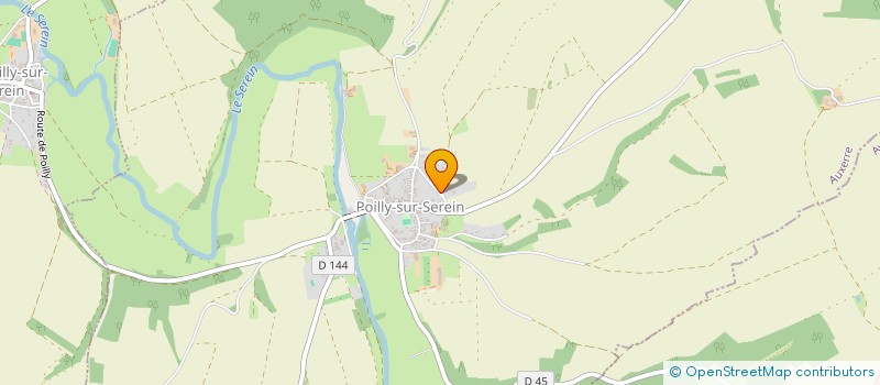 localisation de l'entreprise MONSIEUR PHILIPPE BOYER  POILLY-SUR-SEREIN