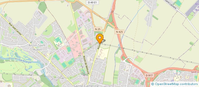 localisation de l'entreprise MONSIEUR PHILIPPE BRABANT  SAINTE-CATHERINE