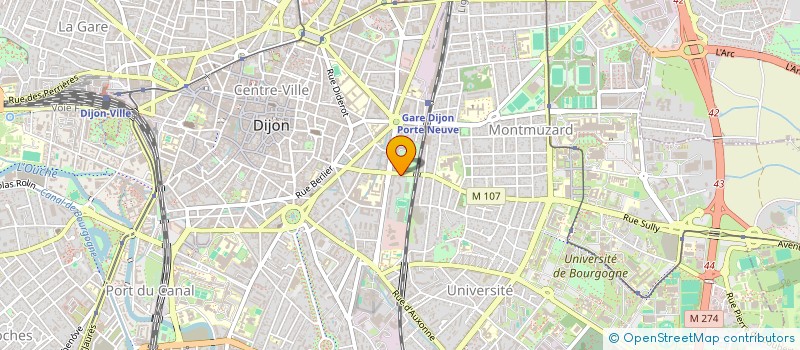 localisation de l'entreprise MONSIEUR PHILIPPE BRAGARD à DIJON