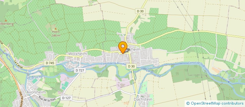 localisation de l'entreprise MONSIEUR PHILIPPE BRAND à ERGERSHEIM