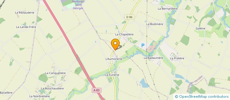 localisation de l'entreprise MONSIEUR PHILIPPE BRASSELET à MONTAIGU-VENDEE