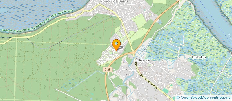 localisation de l'entreprise MONSIEUR PHILIPPE BRASSELET  LA TREMBLADE