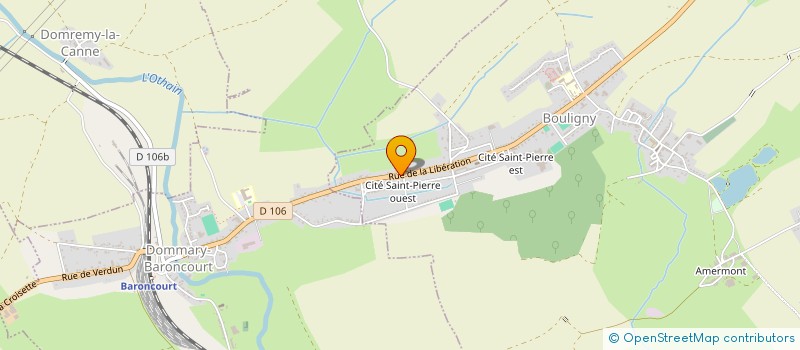 localisation de l'entreprise MONSIEUR PHILIPPE BRAVETTI à BOULIGNY
