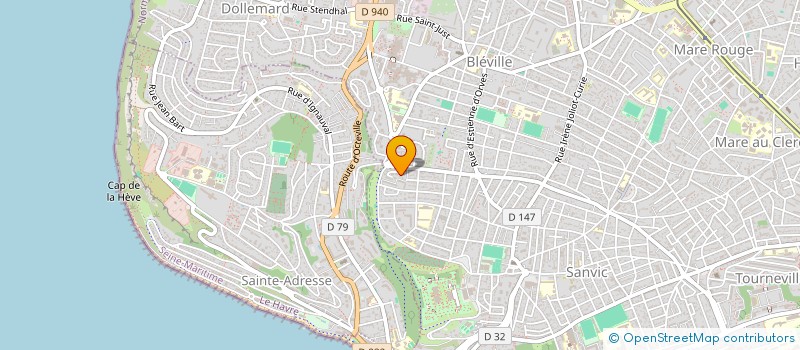 localisation de l'entreprise MONSIEUR PHILIPPE BREARD à LE HAVRE